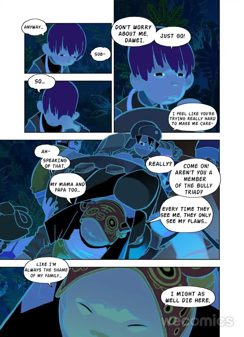 The God of the Land and Grain’s Mountain River Map Chapter 32 page 8 - Chapter 32