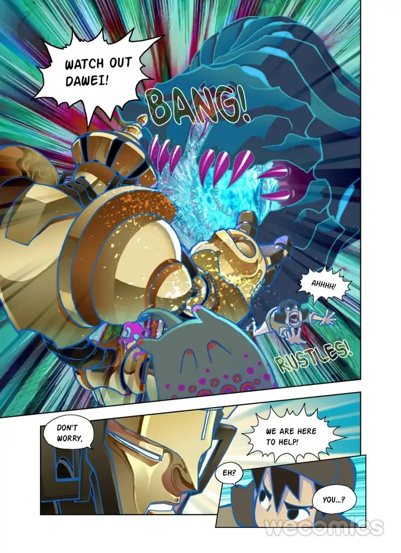 The God of the Land and Grain’s Mountain River Map Chapter 34 page 18 - Chapter 34