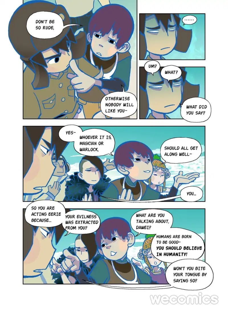 The God of the Land and Grain’s Mountain River Map Chapter 34 page 21 - Chapter 34