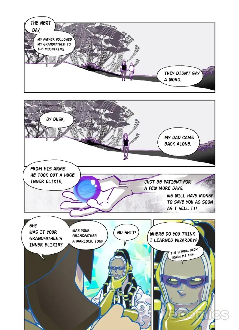 The God of the Land and Grain’s Mountain River Map Chapter 34 page 6 - Chapter 34