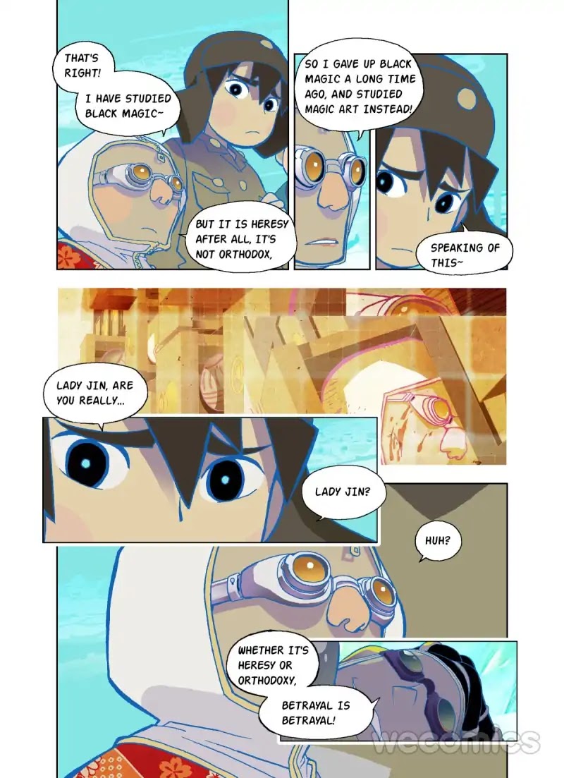 The God of the Land and Grain’s Mountain River Map Chapter 35 page 12 - Chapter 35