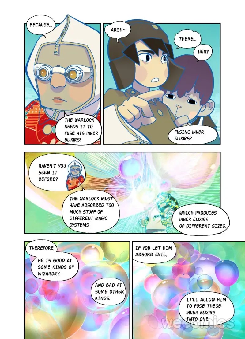 The God of the Land and Grain’s Mountain River Map Chapter 35 page 9 - Chapter 35