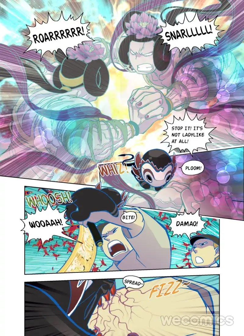 The God of the Land and Grain’s Mountain River Map Chapter 36 page 11 - Chapter 36