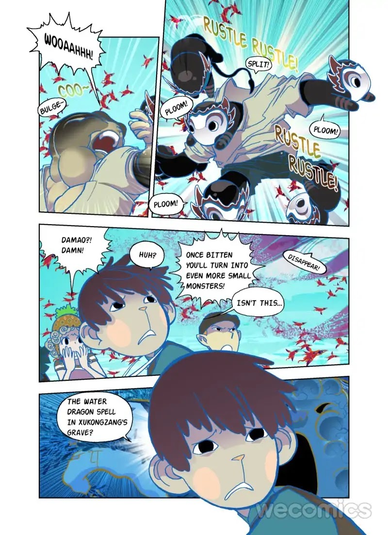 The God of the Land and Grain’s Mountain River Map Chapter 36 page 12 - Chapter 36