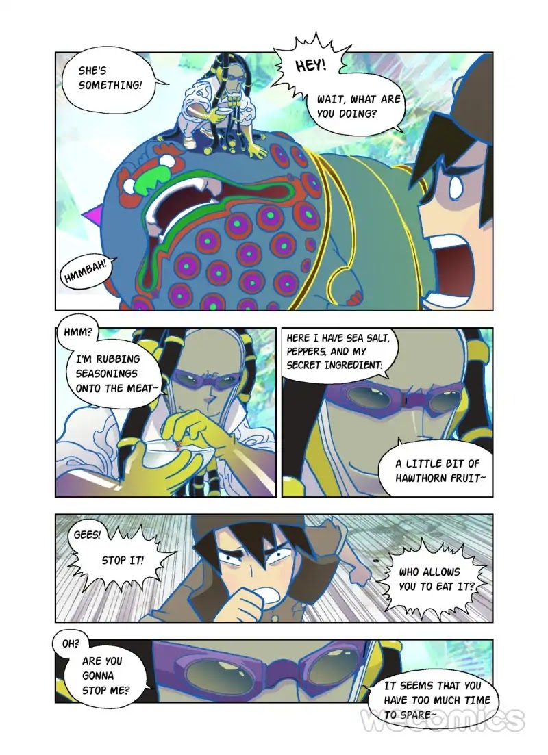 The God of the Land and Grain’s Mountain River Map Chapter 36 page 6 - Chapter 36