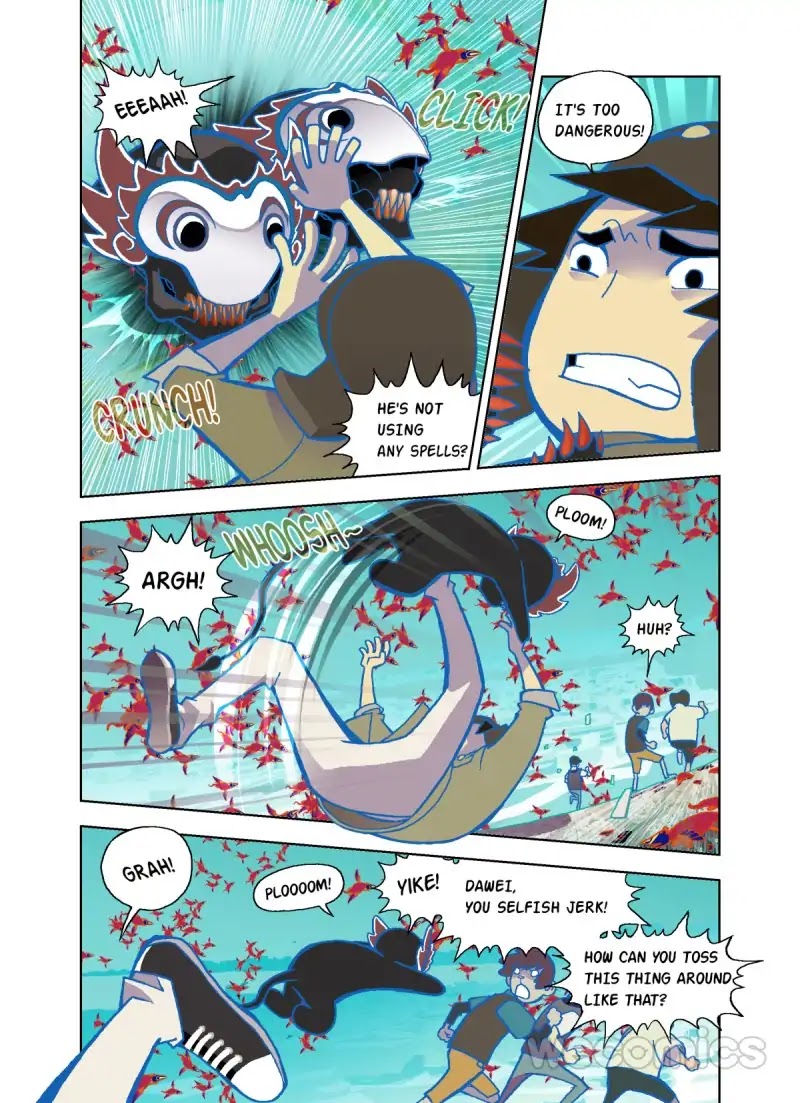 The God of the Land and Grain’s Mountain River Map Chapter 36 page 8 - Chapter 36