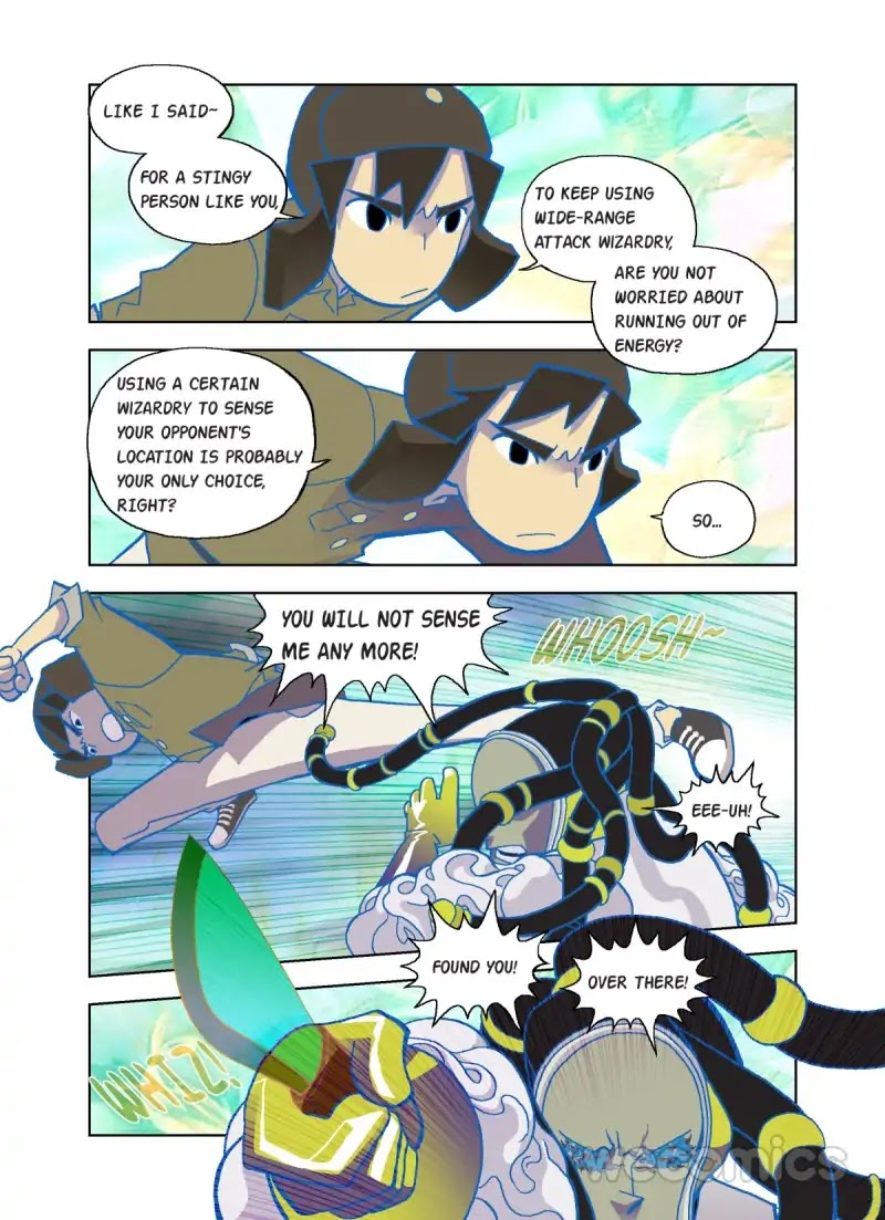 The God of the Land and Grain’s Mountain River Map Chapter 37 page 13 - Chapter 37