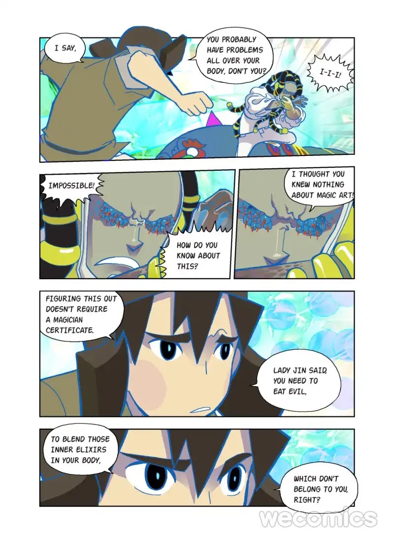 The God of the Land and Grain’s Mountain River Map Chapter 37 page 15 - Chapter 37