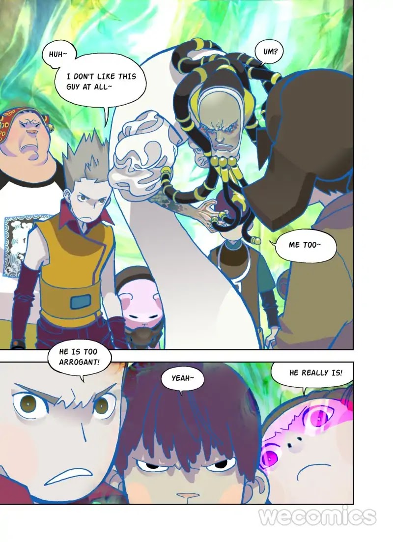 The God of the Land and Grain’s Mountain River Map Chapter 38 page 10 - Chapter 38