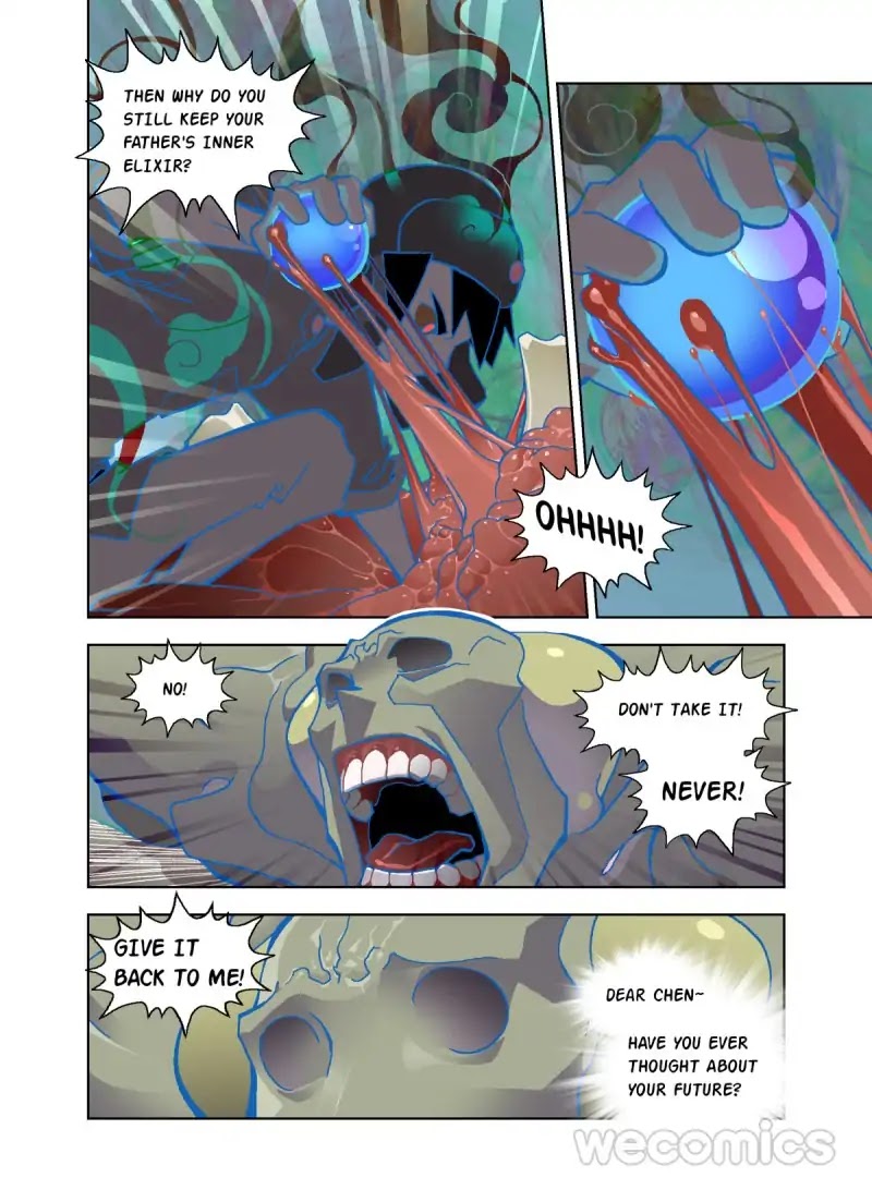 The God of the Land and Grain’s Mountain River Map Chapter 39 page 21 - Chapter 39