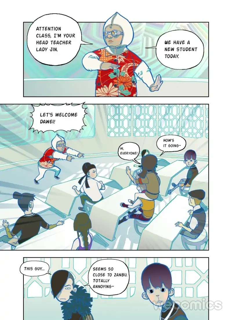 The God of the Land and Grain’s Mountain River Map Chapter 4 page 2 - Chapter 4