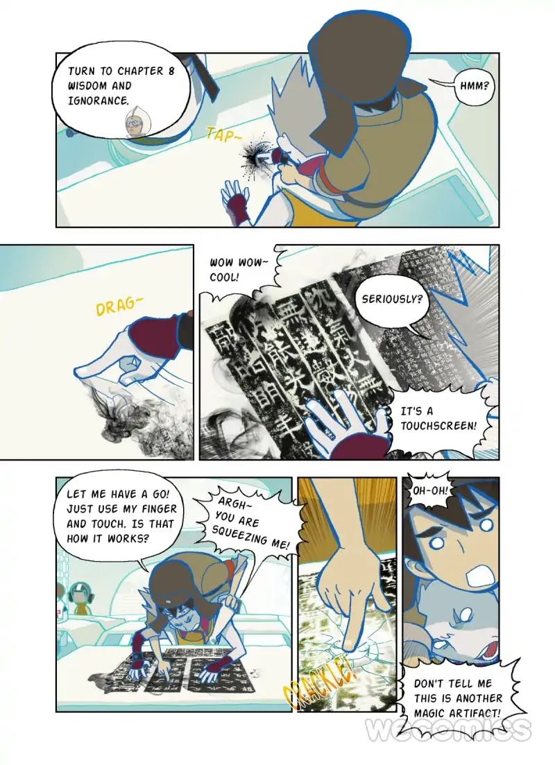 The God of the Land and Grain’s Mountain River Map Chapter 4 page 8 - Chapter 4