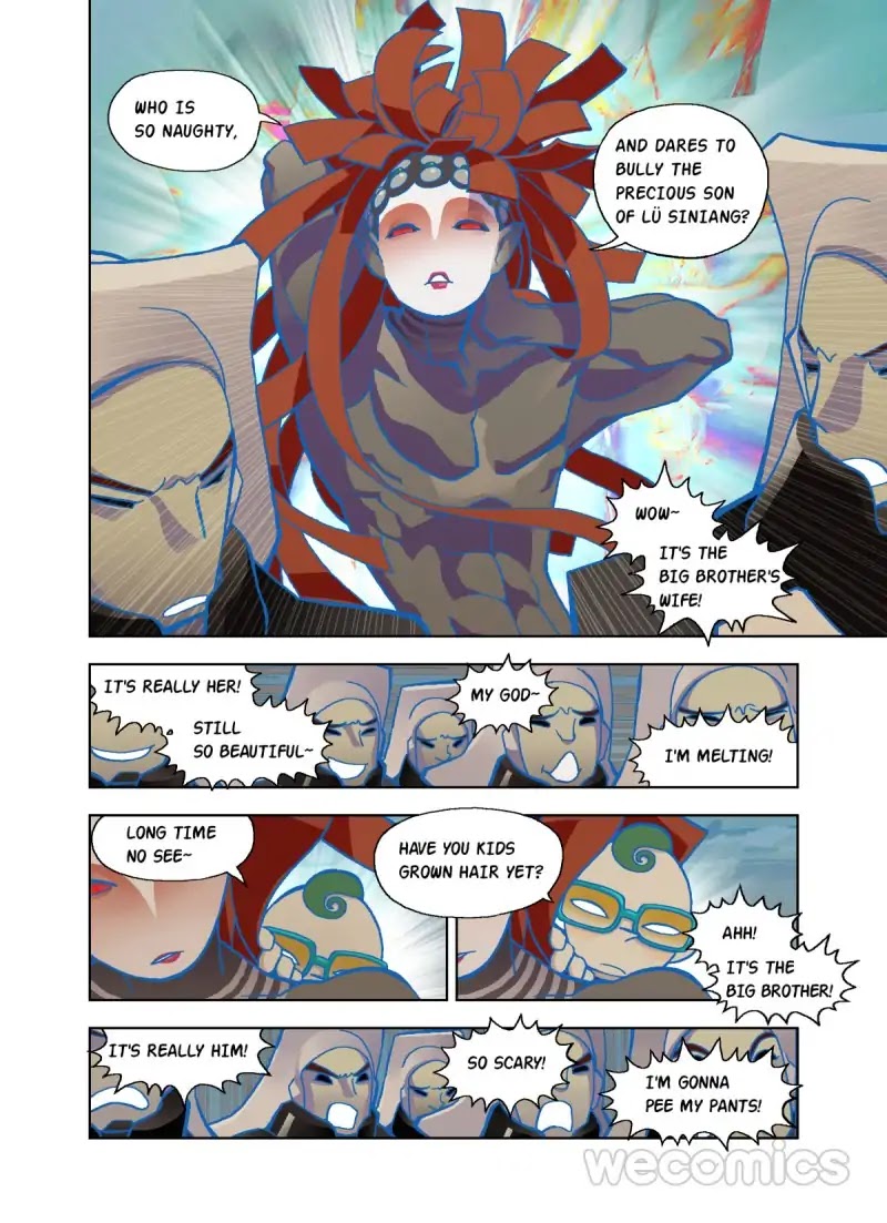 The God of the Land and Grain’s Mountain River Map Chapter 40 page 17 - Chapter 40