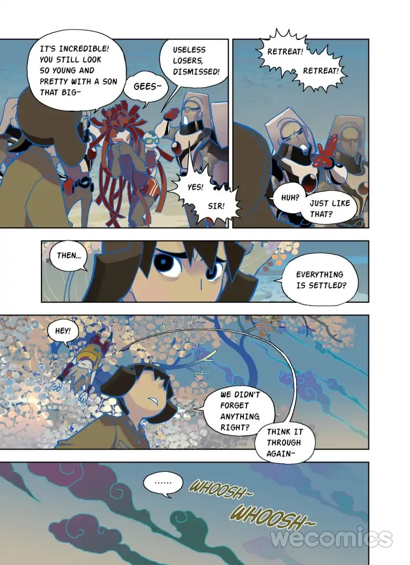 The God of the Land and Grain’s Mountain River Map Chapter 40 page 18 - Chapter 40