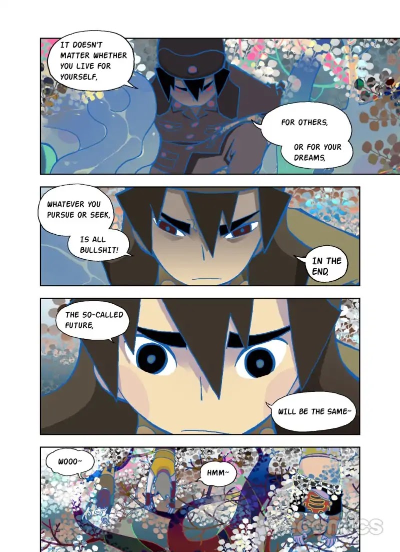 The God of the Land and Grain’s Mountain River Map Chapter 40 page 7 - Chapter 40