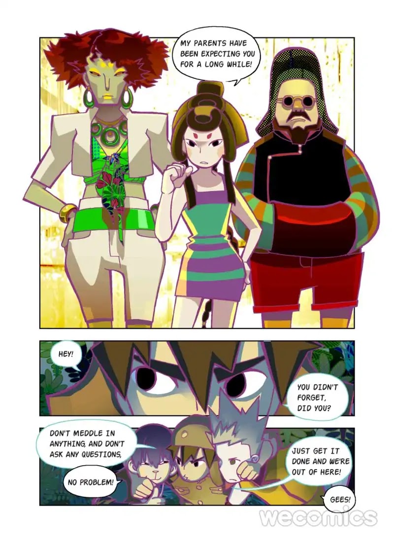 The God of the Land and Grain’s Mountain River Map Chapter 44 page 1 - Chapter 44
