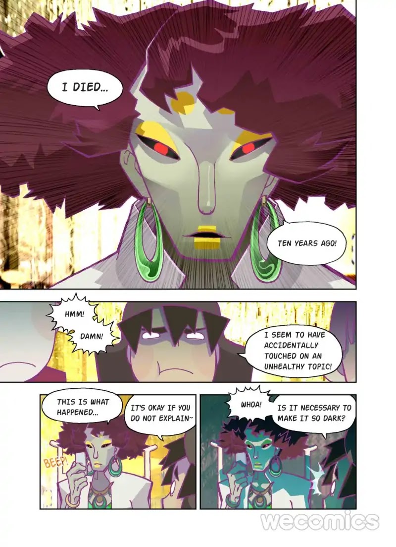 The God of the Land and Grain’s Mountain River Map Chapter 44 page 10 - Chapter 44