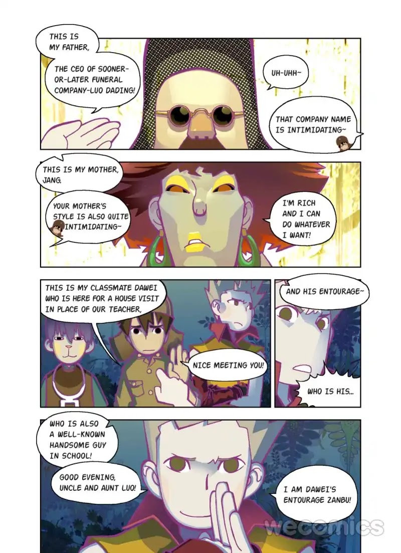 The God of the Land and Grain’s Mountain River Map Chapter 44 page 2 - Chapter 44