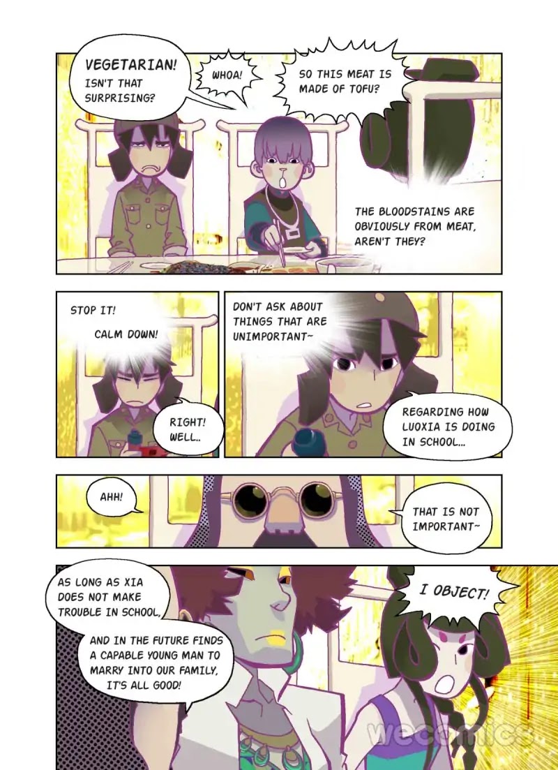 The God of the Land and Grain’s Mountain River Map Chapter 44 page 7 - Chapter 44