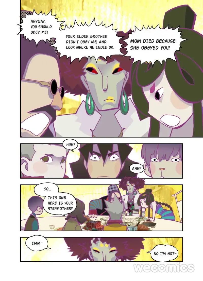 The God of the Land and Grain’s Mountain River Map Chapter 44 page 9 - Chapter 44