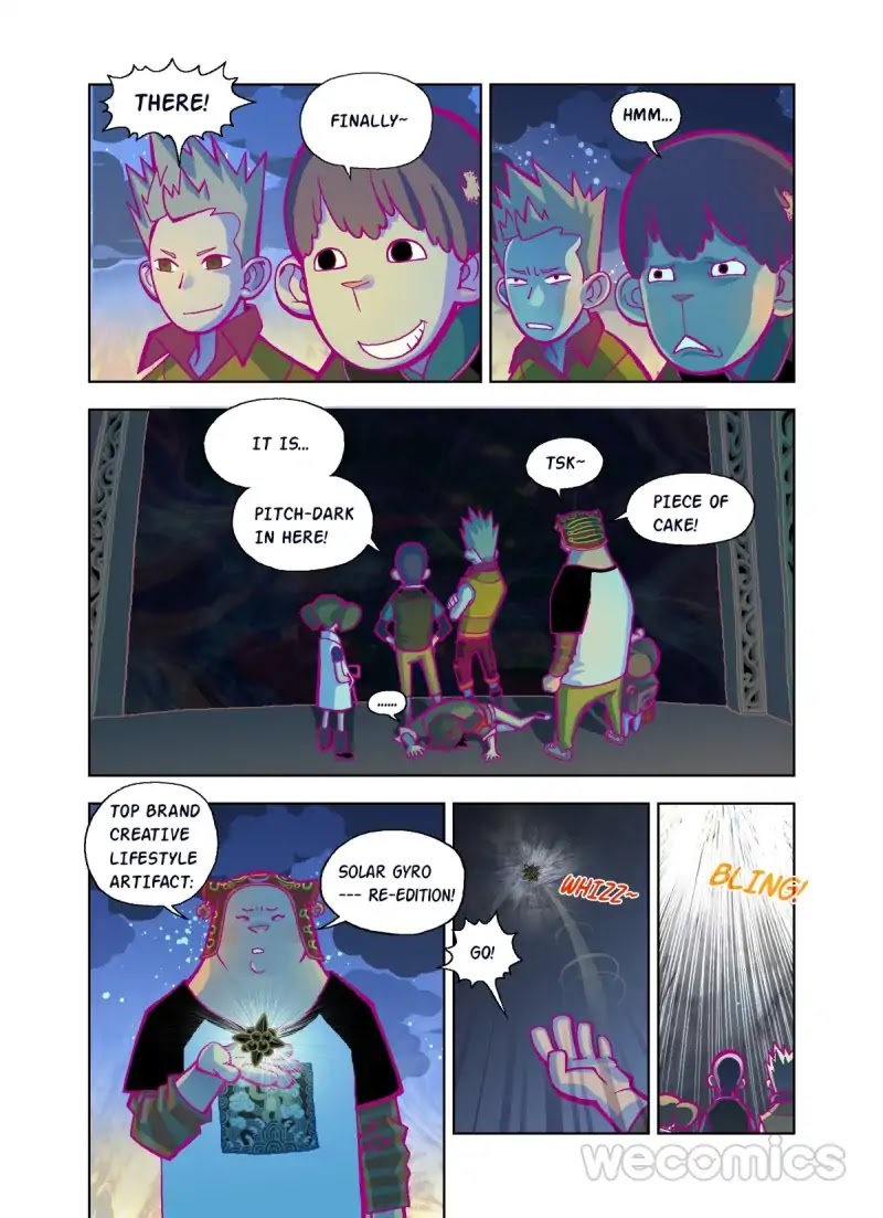 The God of the Land and Grain’s Mountain River Map Chapter 6 page 15 - Chapter 6