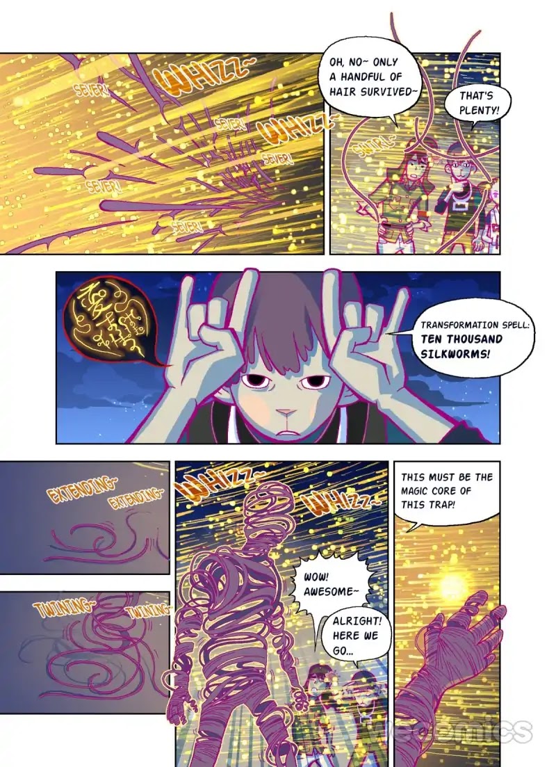 The God of the Land and Grain’s Mountain River Map Chapter 6 page 8 - Chapter 6