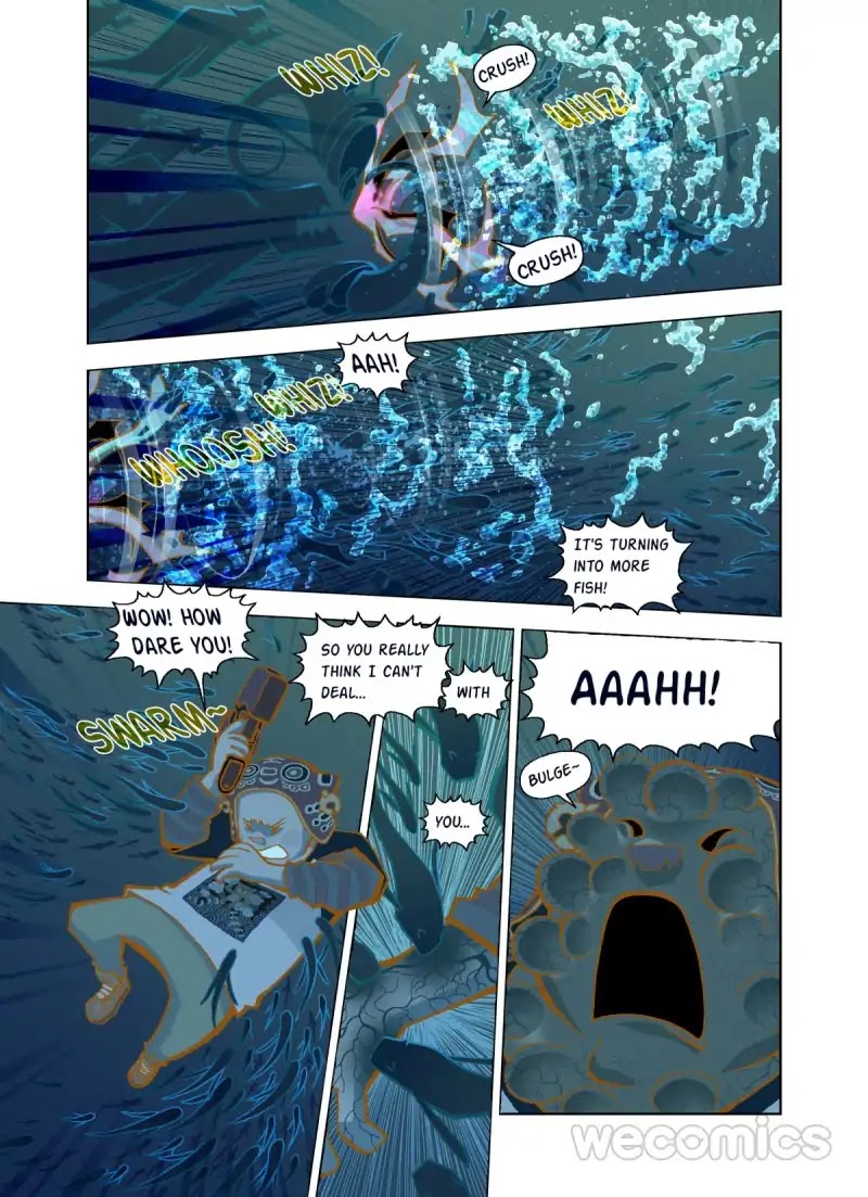 The God of the Land and Grain’s Mountain River Map Chapter 7 page 14 - Chapter 7