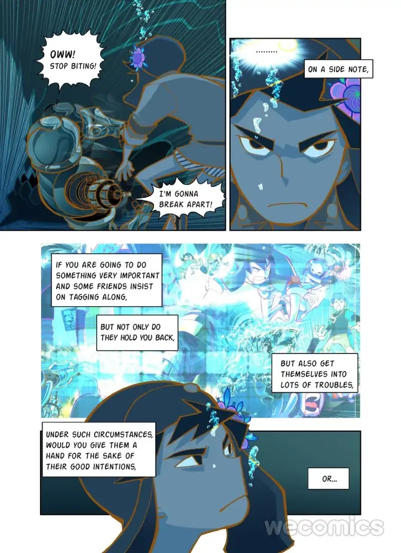 The God of the Land and Grain’s Mountain River Map Chapter 7 page 16 - Chapter 7