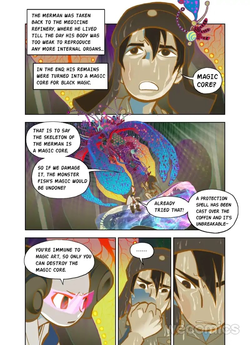The God of the Land and Grain’s Mountain River Map Chapter 8 page 13 - Chapter 8