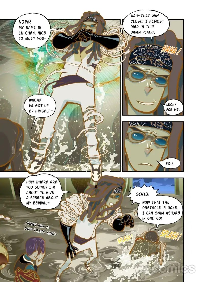 The God of the Land and Grain’s Mountain River Map Chapter 9 page 10 - Chapter 9