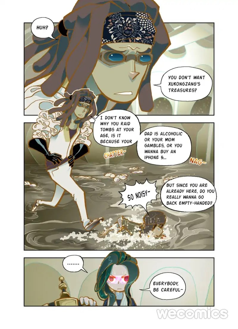 The God of the Land and Grain’s Mountain River Map Chapter 9 page 11 - Chapter 9