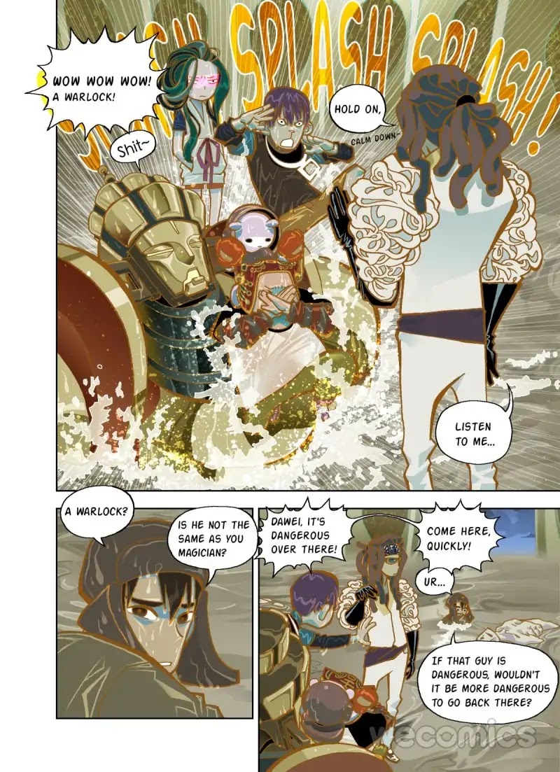 The God of the Land and Grain’s Mountain River Map Chapter 9 page 13 - Chapter 9