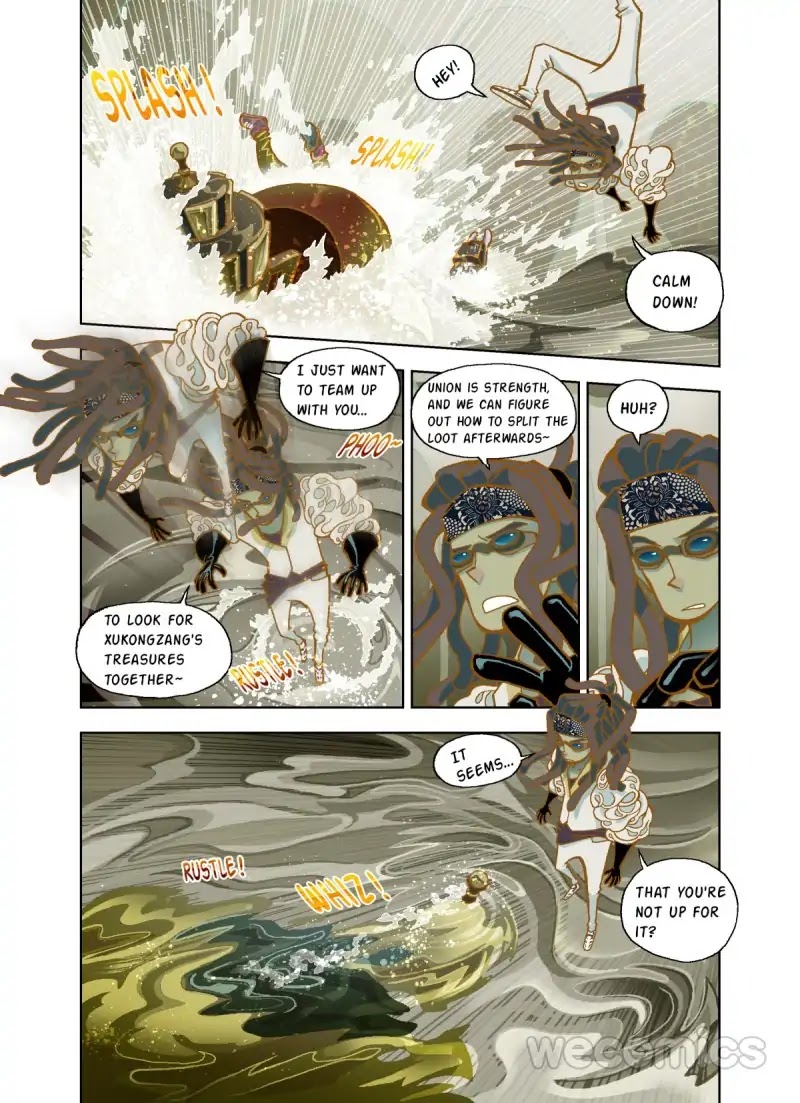 The God of the Land and Grain’s Mountain River Map Chapter 9 page 17 - Chapter 9