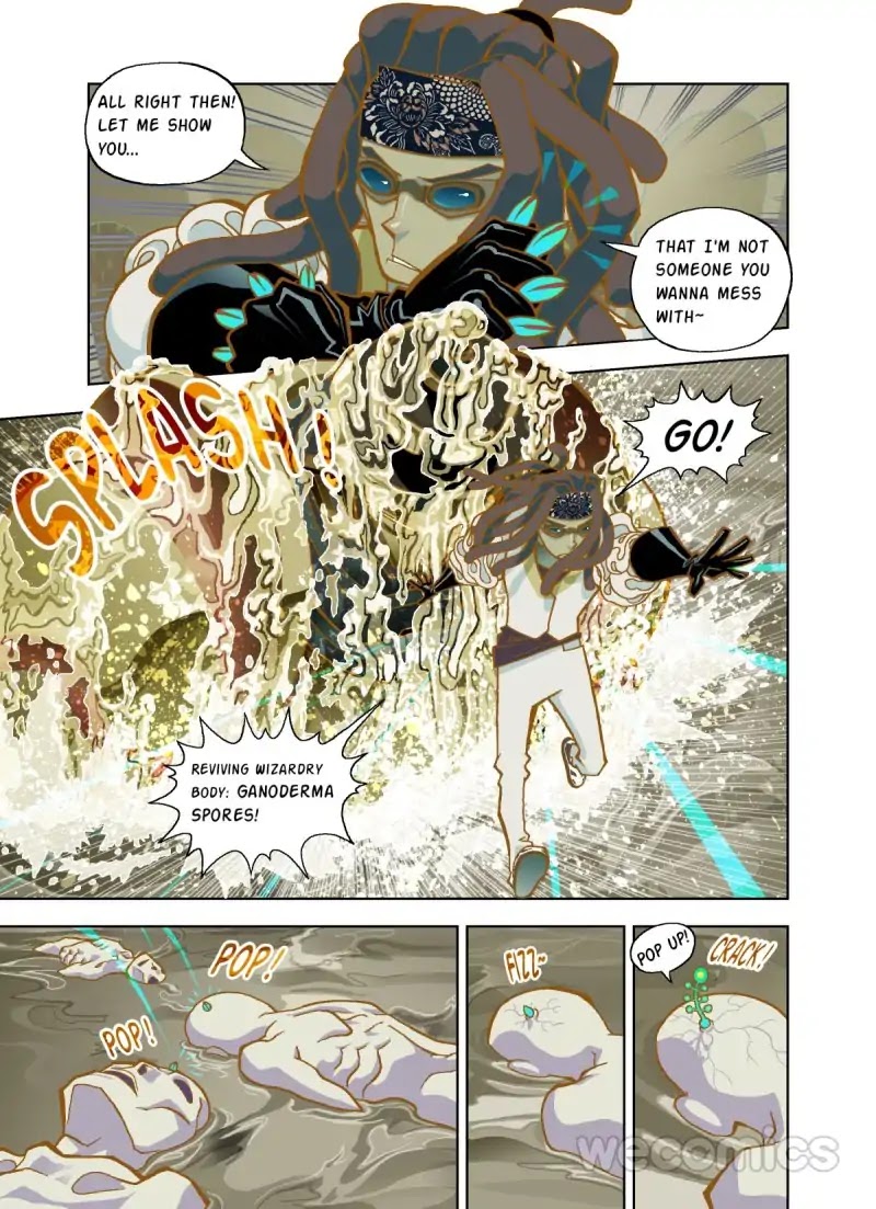 The God of the Land and Grain’s Mountain River Map Chapter 9 page 18 - Chapter 9