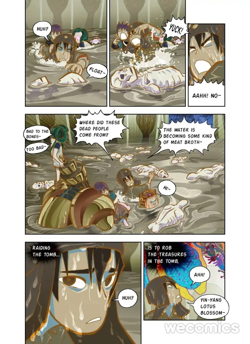 The God of the Land and Grain’s Mountain River Map Chapter 9 page 5 - Chapter 9