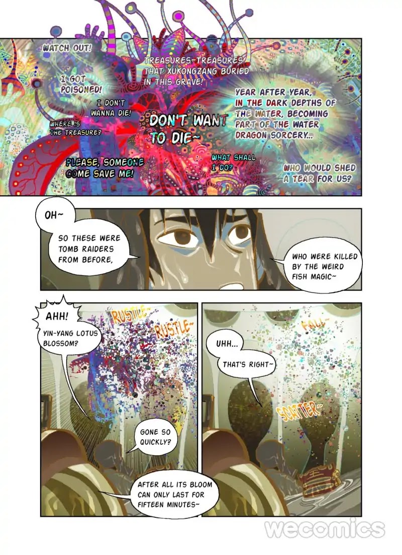 The God of the Land and Grain’s Mountain River Map Chapter 9 page 6 - Chapter 9
