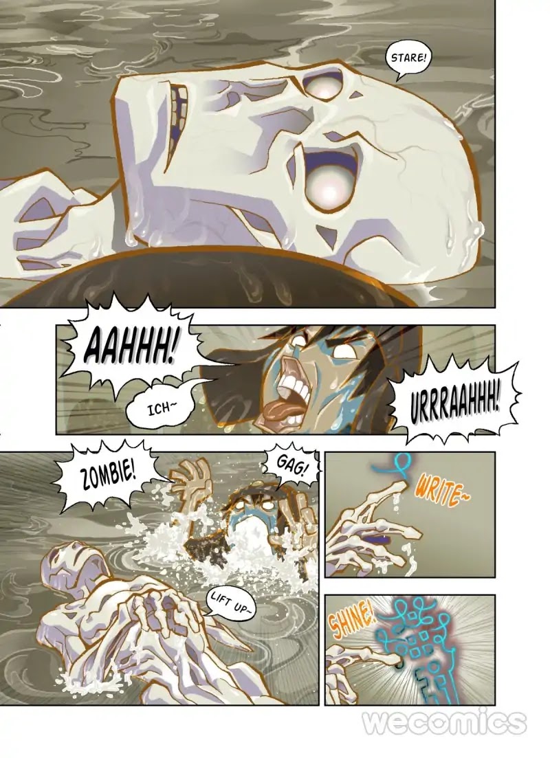 The God of the Land and Grain’s Mountain River Map Chapter 9 page 8 - Chapter 9