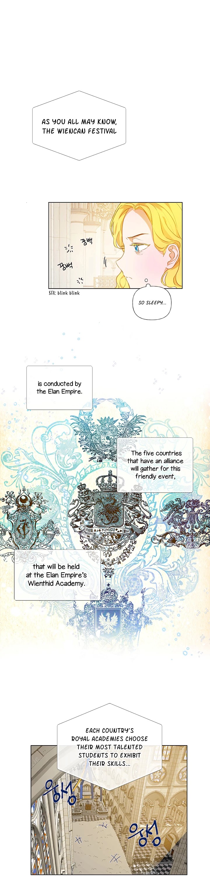 The Golden Haired Elementalist Chapter 10 page 1 - Chapter 10