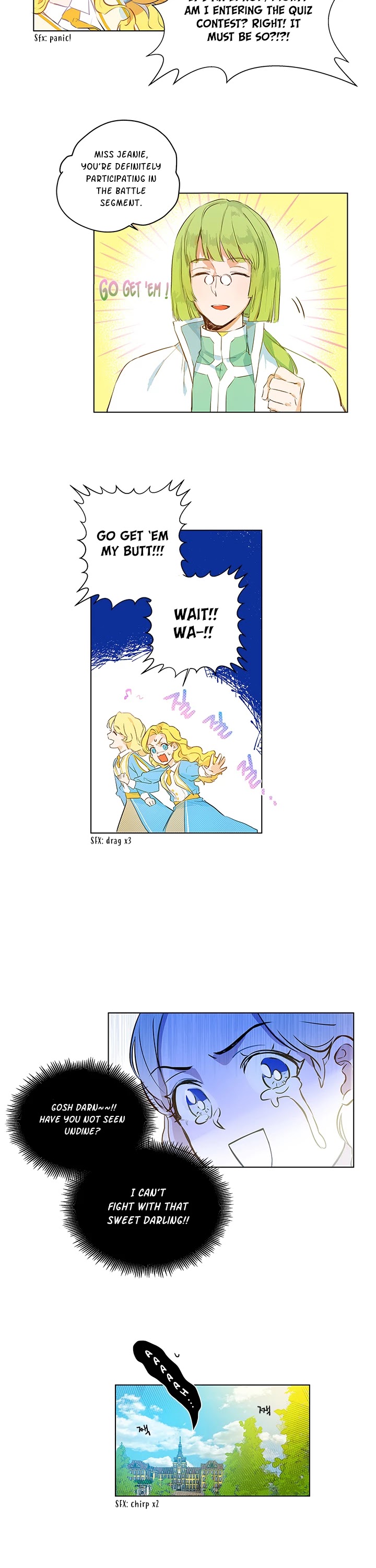 The Golden Haired Elementalist Chapter 10 page 10 - Chapter 10