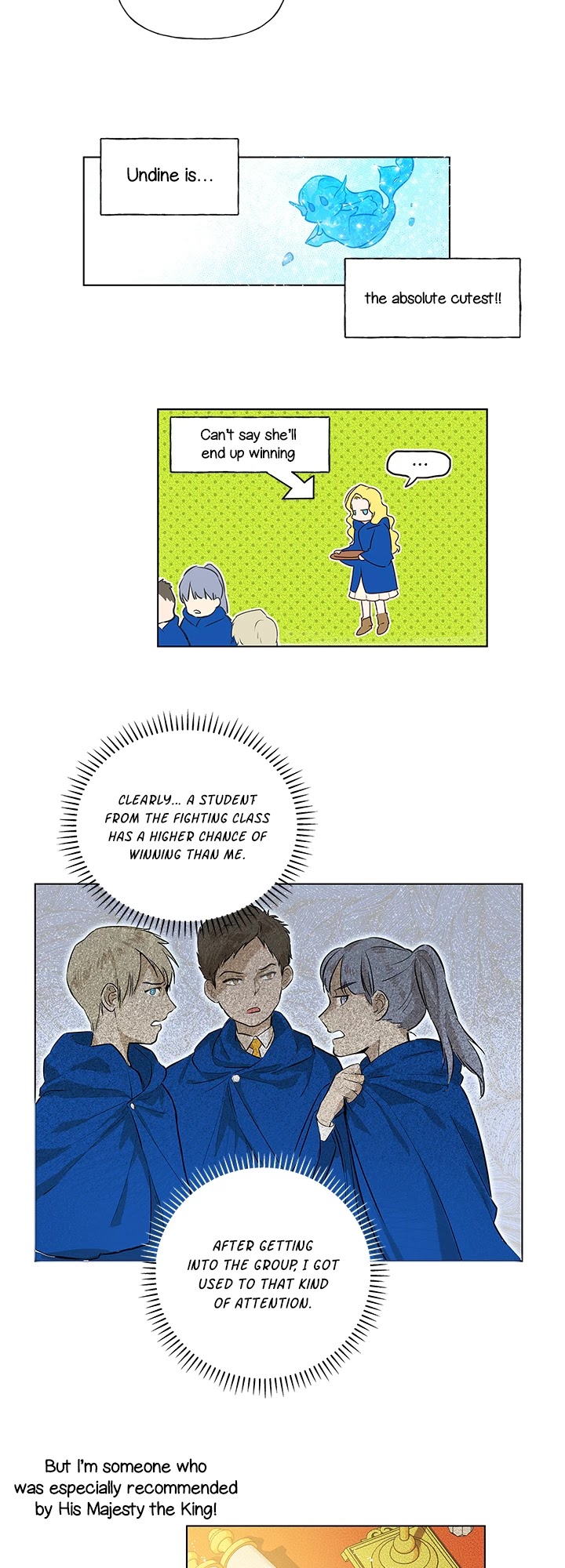 The Golden Haired Elementalist Chapter 10 page 17 - Chapter 10