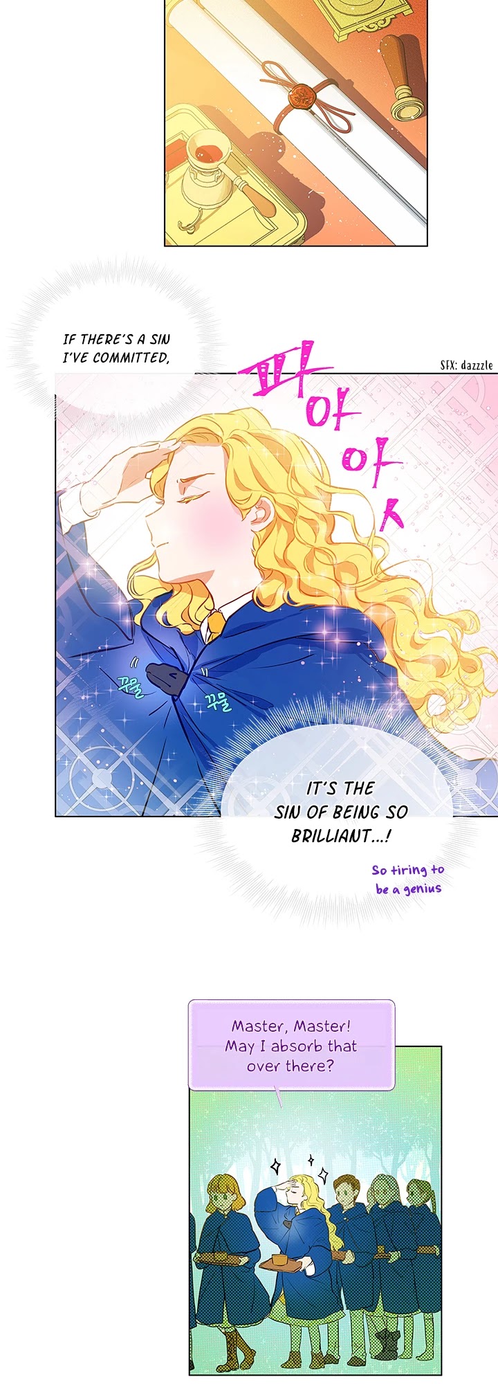 The Golden Haired Elementalist Chapter 10 page 18 - Chapter 10