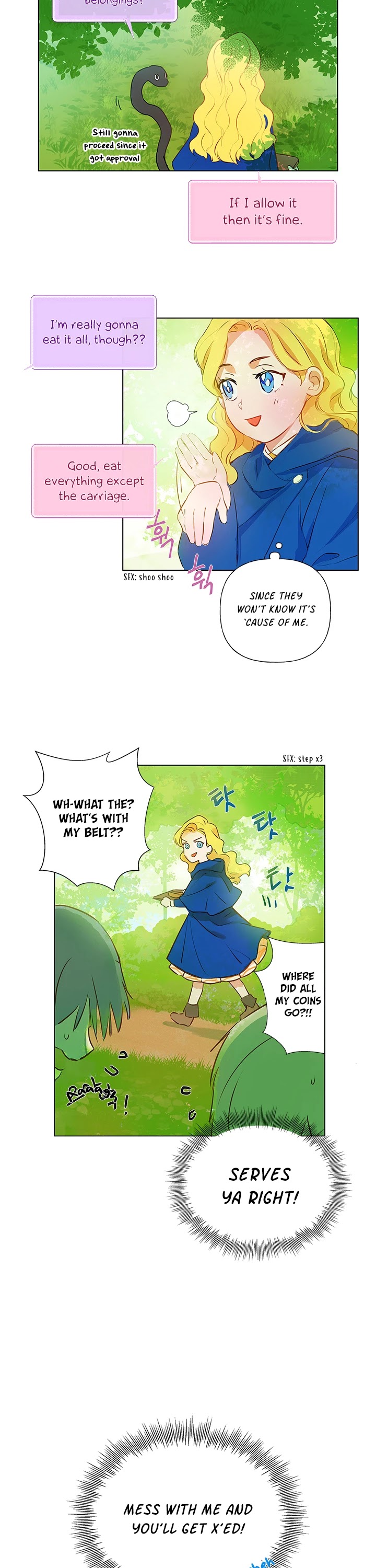 The Golden Haired Elementalist Chapter 10 page 22 - Chapter 10
