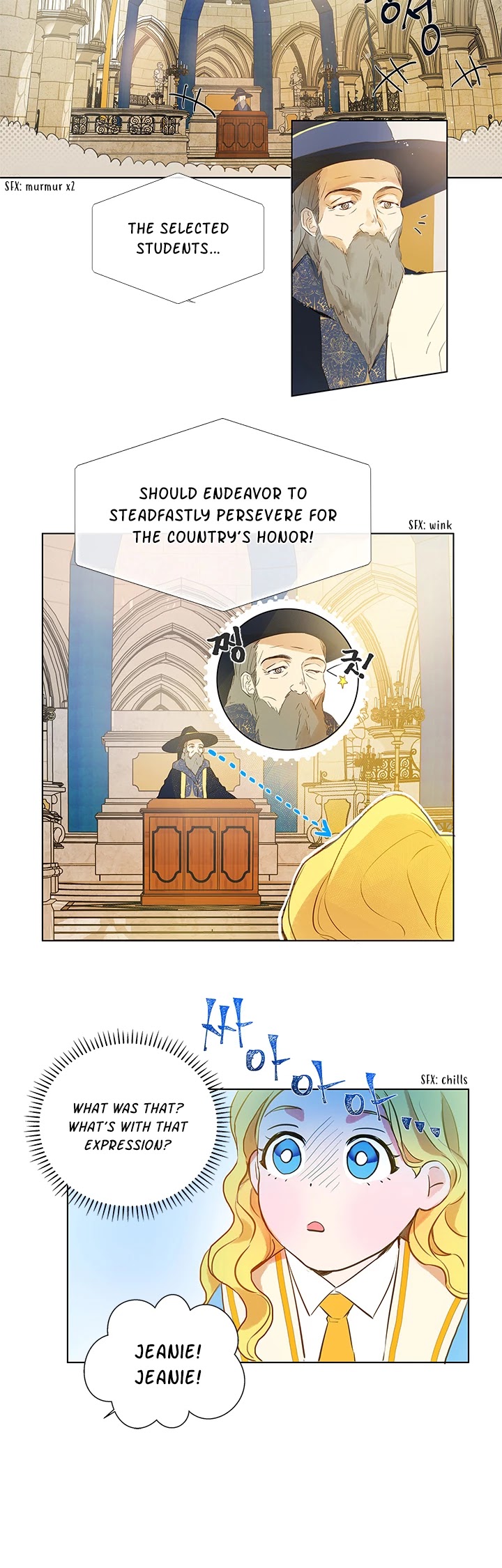 The Golden Haired Elementalist Chapter 10 page 3 - Chapter 10