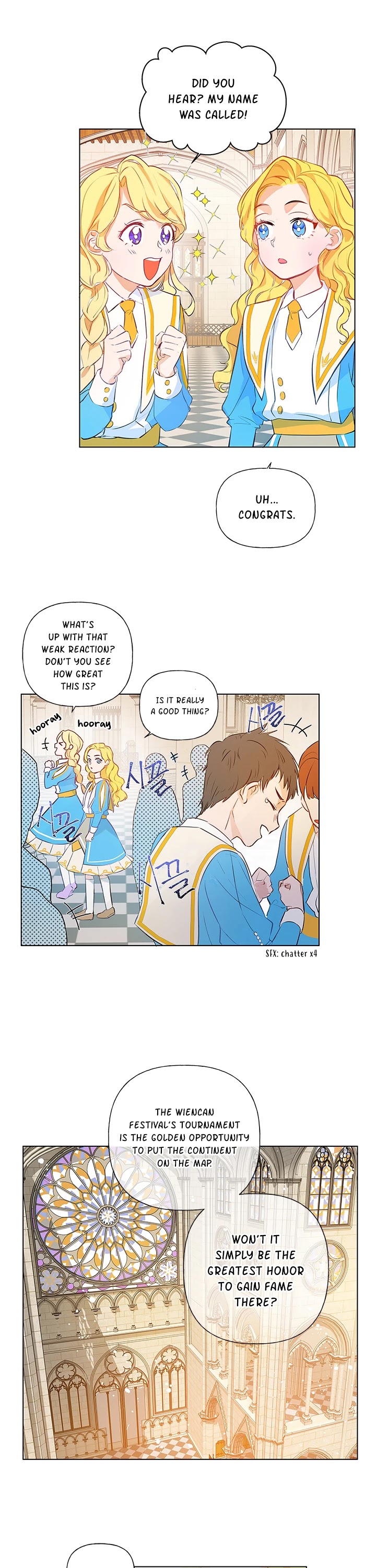 The Golden Haired Elementalist Chapter 10 page 4 - Chapter 10