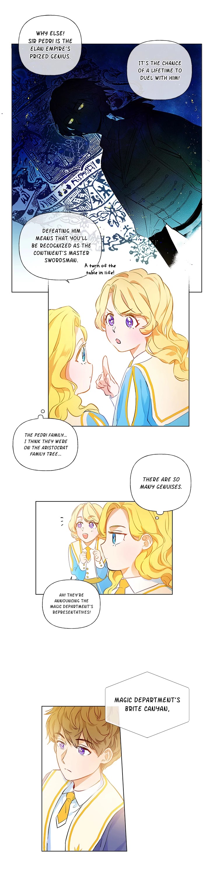The Golden Haired Elementalist Chapter 10 page 6 - Chapter 10