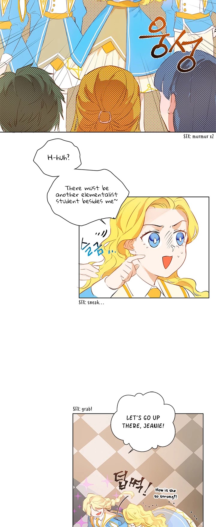 The Golden Haired Elementalist Chapter 10 page 8 - Chapter 10