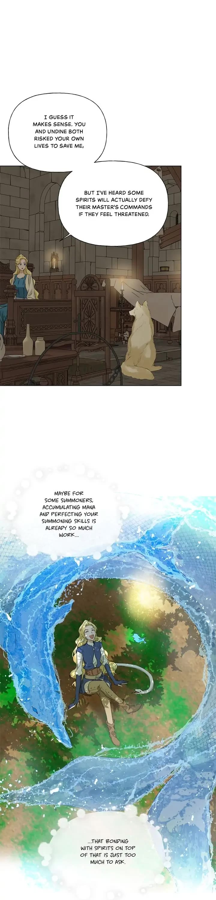 The Golden Haired Elementalist Chapter 100 page 9 - Chapter 100