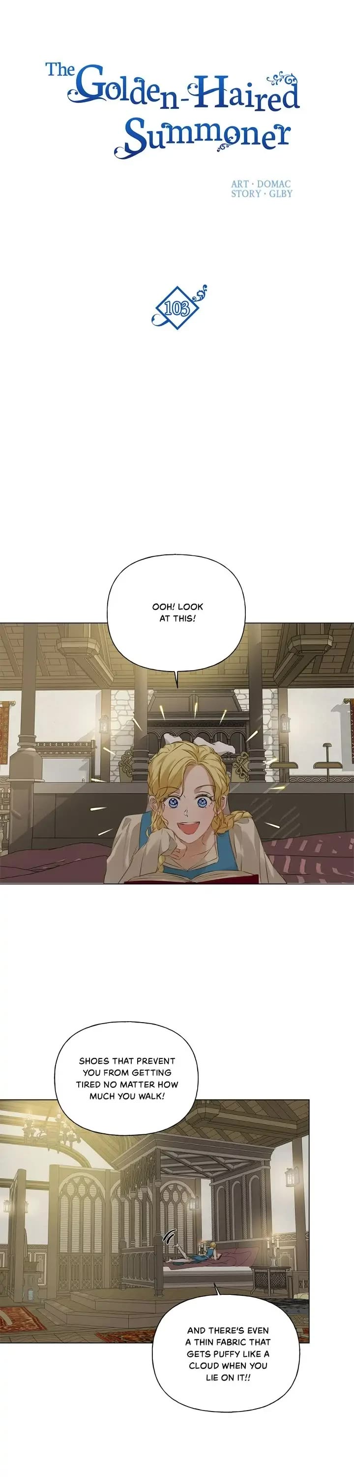 The Golden Haired Elementalist Chapter 103 page 13 - Chapter 103
