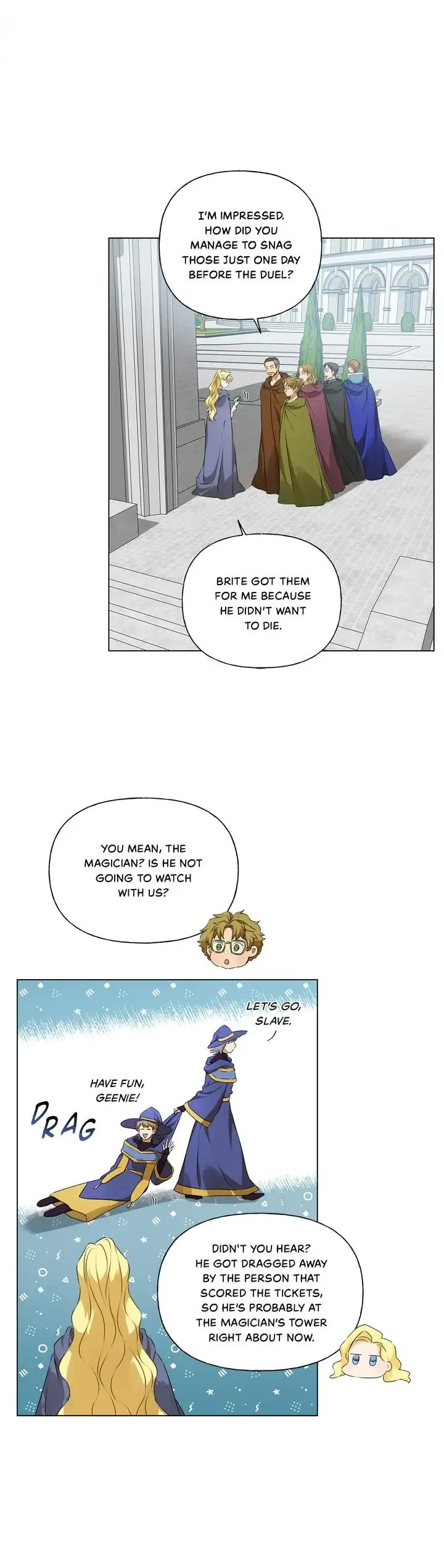 The Golden Haired Elementalist Chapter 106 page 5 - Chapter 106