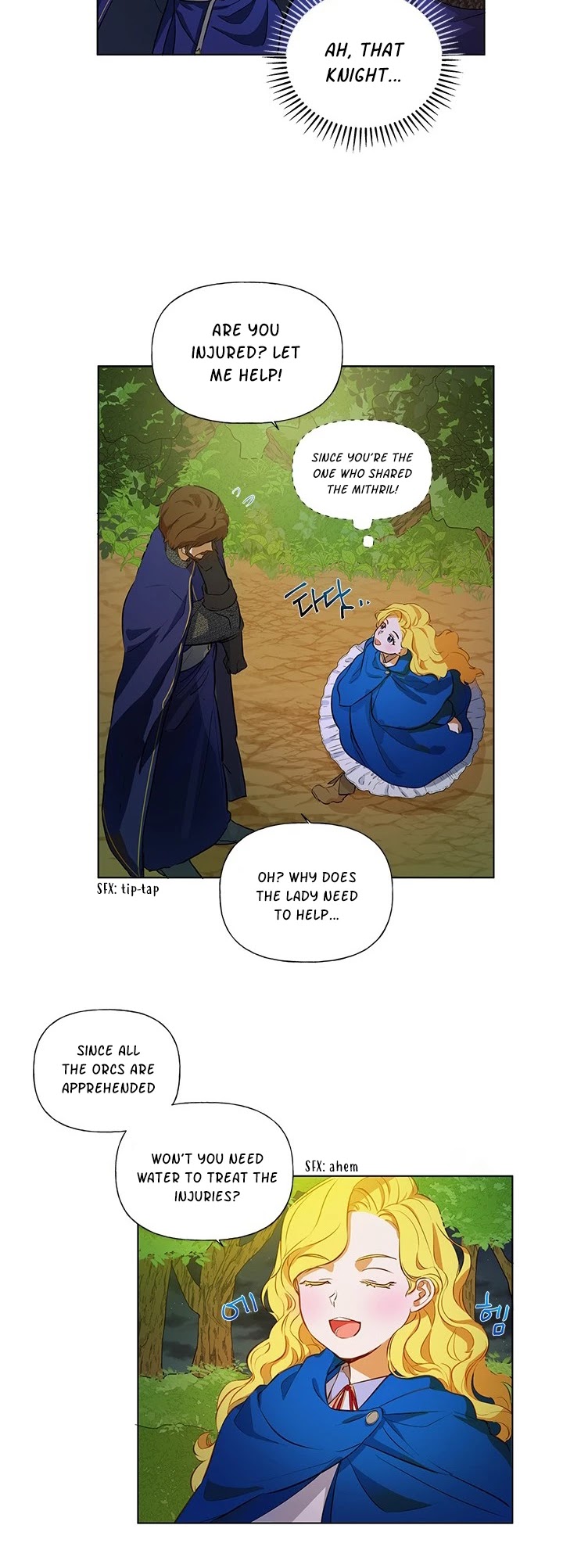 The Golden Haired Elementalist Chapter 11 page 18 - Chapter 11